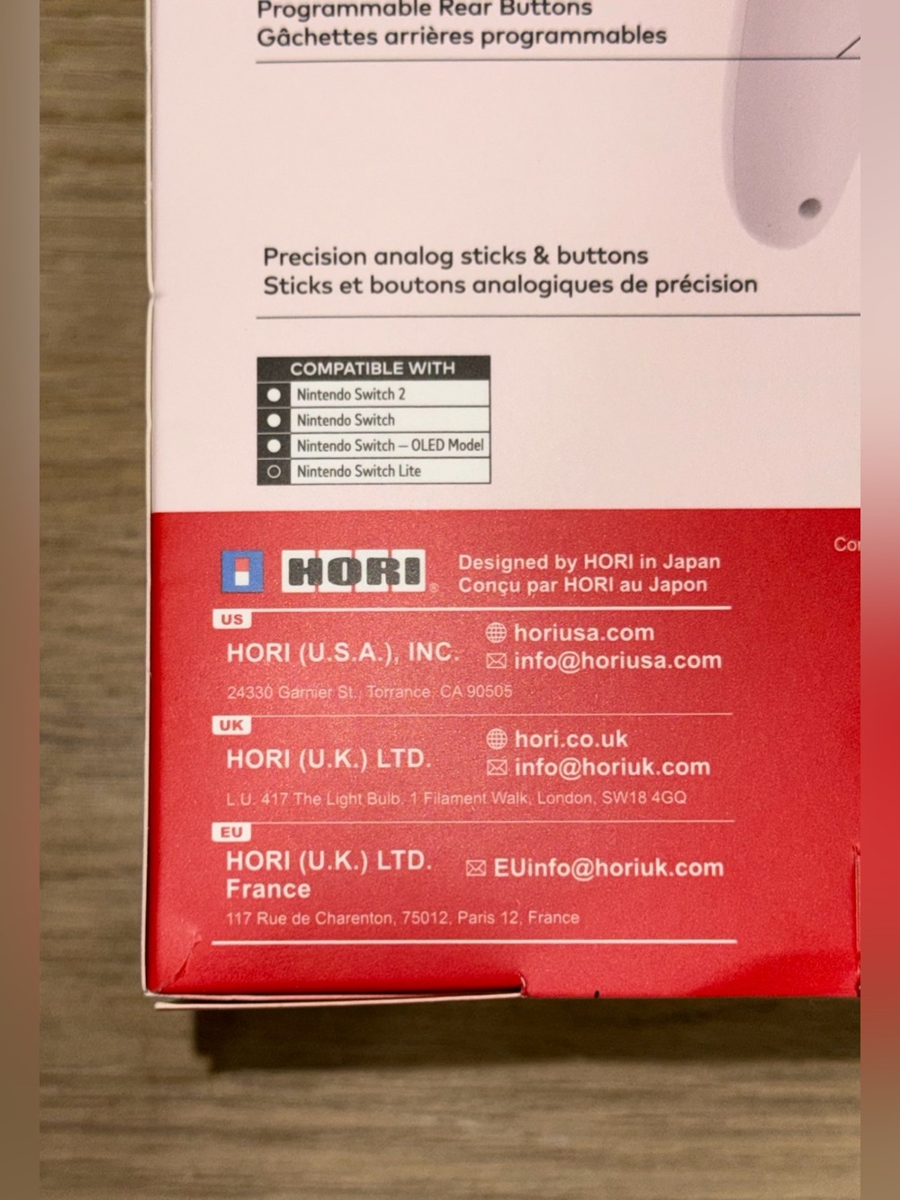 NIB HORI HORIPAD Turbo controller for the Nintendo Switch 2 in "Cozy Pink" - Picture 6 of 8